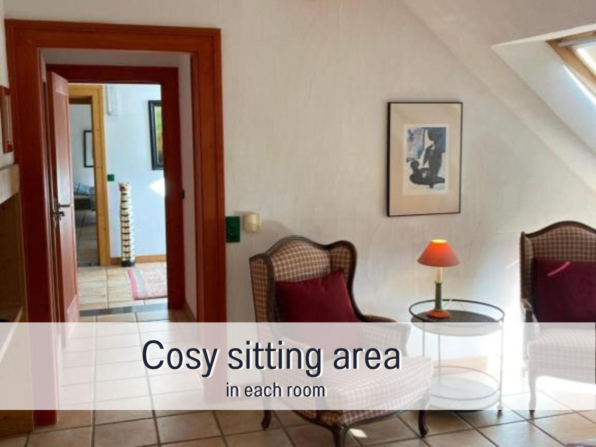 Paulis Cozy 4-Bedroom Vacation Home - With 4 Bathrooms Sun Terrace & Sauna, Nice To Hike & Bike, To Chil & Meet Bullange Exteriör bild